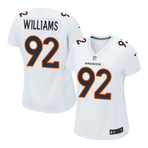 Women's Game Sylvester Williams Nike Jersey White - #92 Event NFL Denver Broncos